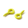 Stoving Varnish 100Pcs Iron Screw Eye Pin Peg Bails FIND-WH0036-29K-2