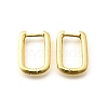 Brass Huggie Hoop Earrings X-EJEW-F245-04G-A-2