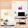 Transparent Acrylic Wall-mounted Storage Rack HJEW-WH0036-161-5