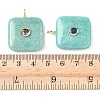 Natural Amazonite Pendants G-H318-02G-05-3