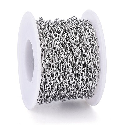 Tarnish Resistant 304 Stainless Steel Mother-Son Chains CHS-F011-07A-P-1