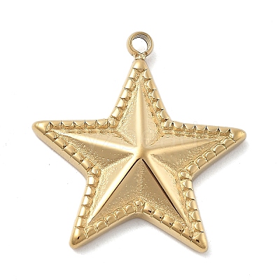 304 Stainless Steel Pendants STAS-Z121-02G-1
