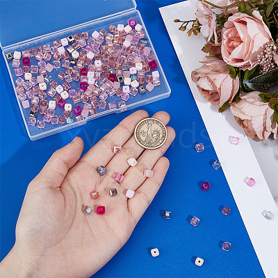 2Bags Imitation Artificial Crystal Glass Beads FIND-PH0026-13A-1