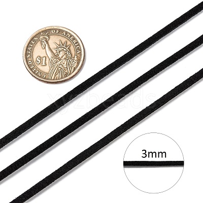 Eco-Friendly Faux Suede Cord LW-R007-3.0mm-1090-1