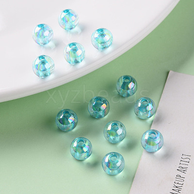 Transparent Acrylic Beads MACR-S370-B8mm-755-1