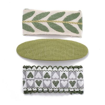 Cloth Snap Hair Clips Set PHAR-D010-01B-1