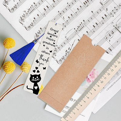 DIY Rectangle Bookmark Making Kits DIY-CP0006-84J-1