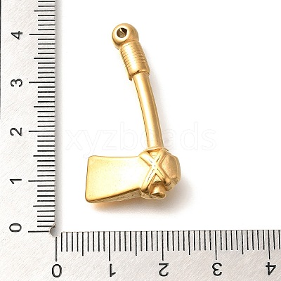 Ion Plating(IP) 304 Stainless Steel Pendants STAS-I321-16G-1