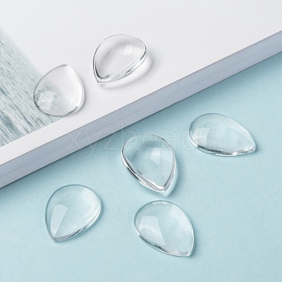 Transparent teardrop X-GGLA-R024-25x18-1