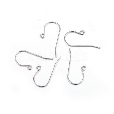 Tarnish Resistant 316 Stainless Steel Earring Hooks STAS-P210-20P-1
