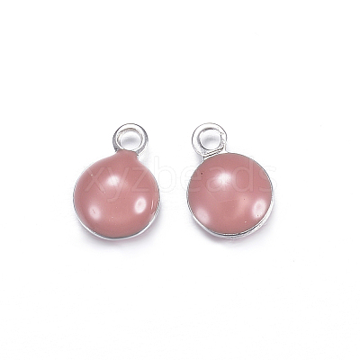 304 Stainless Steel Enamel Charms X-STAS-N0013-10P-1