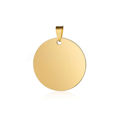 Ion Plating(IP) 304 Stainless Steel Pendants STAS-I311-05B-G-1