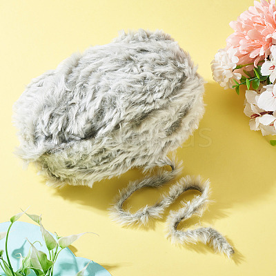 Super Bulky Imitation Fur Polyester Yarn OCOR-TAC0016-36J-1