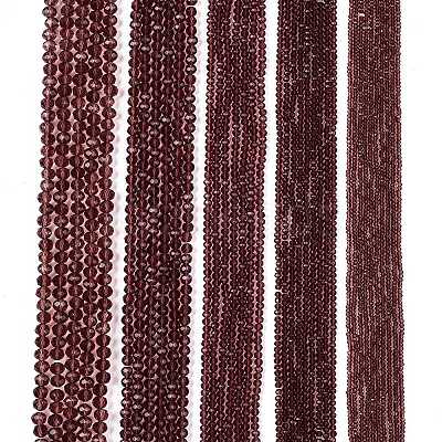 Transparent Glass Beads Strands GLAA-R135-2mm-18-1