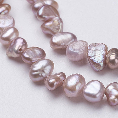 Natural Cultured Freshwater Pearl Beads Strands PEAR-N014-04C-1
