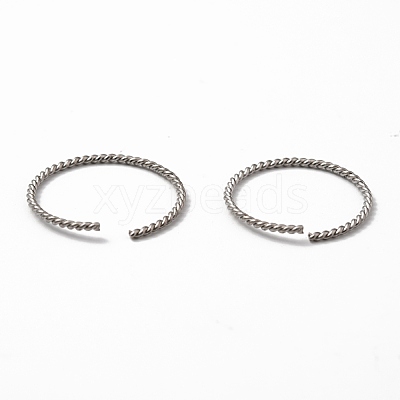 Non-Tarnish 304 Stainless Steel Open Jump Rings STAS-L262-36G-P-1