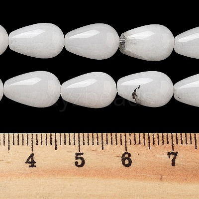 Natural White Jade Beads Strands G-B106-A31-02-1