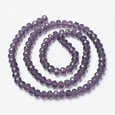 Glass Beads Strands EGLA-A034-T1mm-D15-1