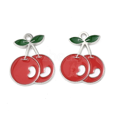 Alloy Enamel Pendants FIND-C087-02P-1