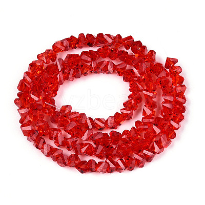 Transparent Glass Beads Strands GLAA-N018-4mm-06-1
