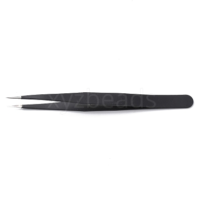 Spray Painted 201 Stainless Steel Beading Tweezers TOOL-G021-05-1