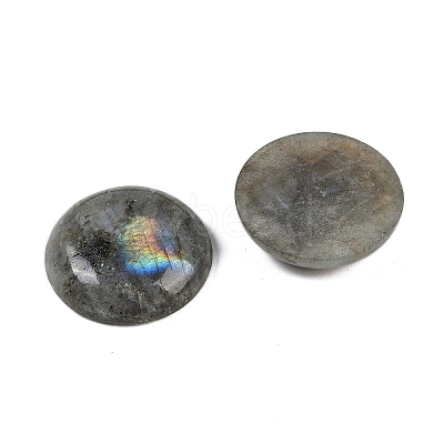 Natural Labradorite Cabochons G-H1596-FR-25mm-05-1