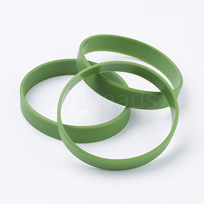 Silicone Wristbands Bracelets LS-BJEW-J176-180-05-1