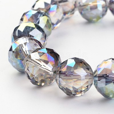 Electroplate Glass Bead Strands EGLA-J140-HP01-14mm-1