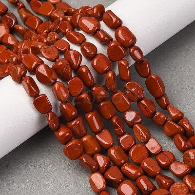 Natural Red Jasper Beads Strands LS-G-G146-A04-01-1
