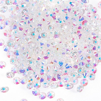 Glass Rhinestone Flat Back Cabochons RGLA-S027-001A-06SS-1