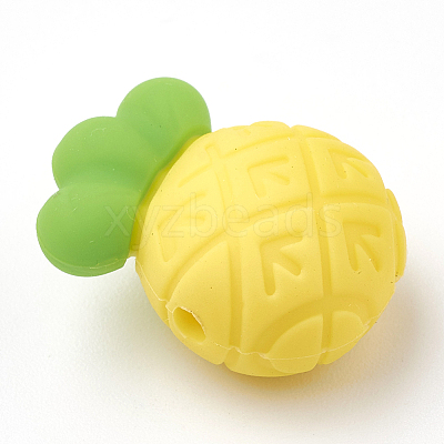 Food Grade Eco-Friendly Silicone Focal Beads LS-SIL-N001-06B-1