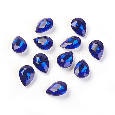 Glass Pointed Back Rhinestone RGLA-Q001-12-1