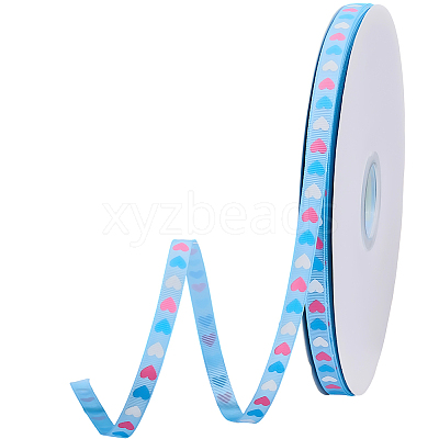 1 Roll Polyester Grosgrain Ribbon SRIB-CY0001-28B-1