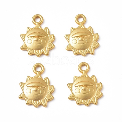 Rack Plating Alloy Pendants PALLOY-I215-03G-1