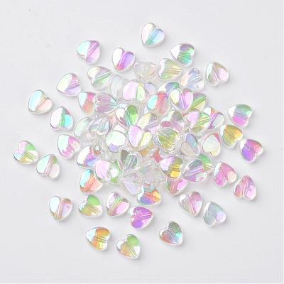 Transparent Acrylic Beads PL539-822-1