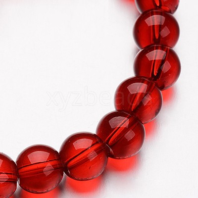 Glass Round Bead Strands GLAA-I028-6mm-06-1