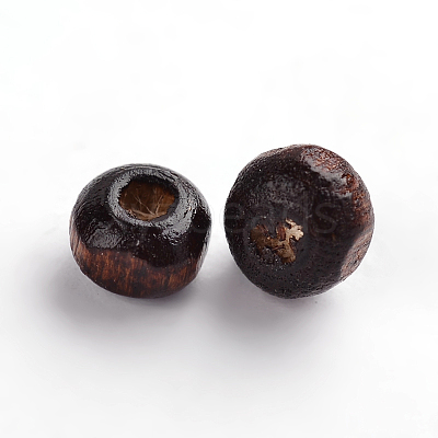 Dyed Natural Wood Beads X-WOOD-S614-1-LF-1