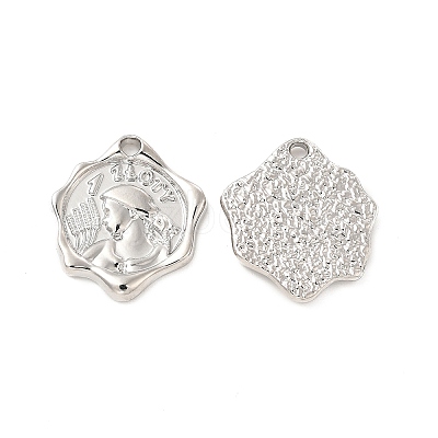 Rack Plating Alloy Pendants FIND-G044-33P-1