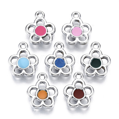 UV Plating Acrylic Pendants OACR-N010-023P-1