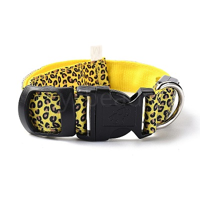 Adjustable Polyester LED Dog Collar MP-H001-A15-1