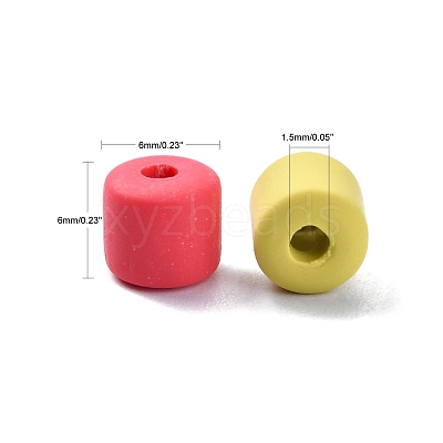 Polymer Clay Bead Strands CLAY-T001-C29-1