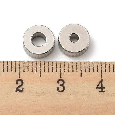 60Pcs 4 Style 201 Stainless Steel Beads STAS-NB0001-67-1
