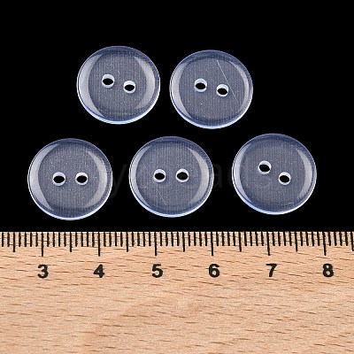 Lucid Round 2-hole Shirt Button BRB1B3H-1