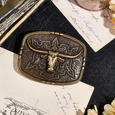 1Pc Alloy Belt Buckles FIND-CL0001-40AB-1