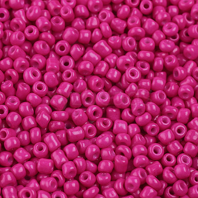Baking Paint Glass Seed Beads SEED-US0003-3mm-K24-1