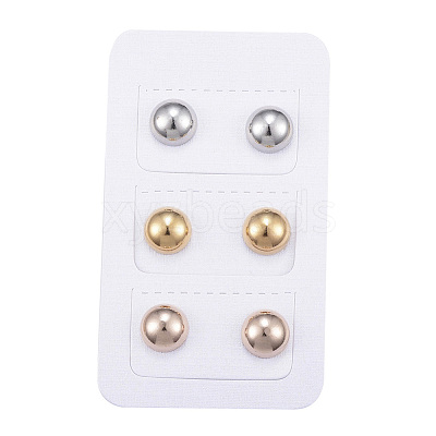 304 Stainless Steel Ear Studs EJEW-G210-01-1