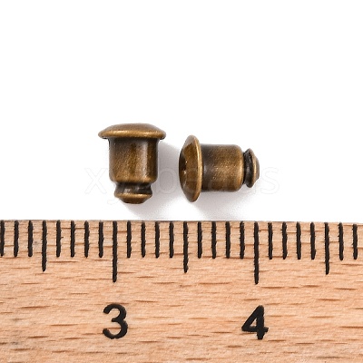 Brass Ear Nuts X-KK-EC028-AB-FF-1