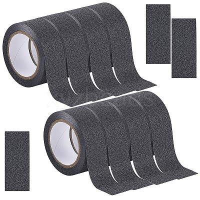 8 Roll Glitter Adhesive Plastic Tapes DIY-CP0011-84B-1