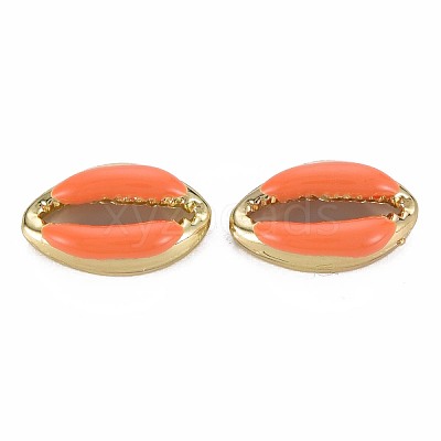 Alloy Enamel Beads PALLOY-T065-25E-1