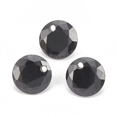 Cubic Zirconia Charms ZIRC-N033-C-01-1